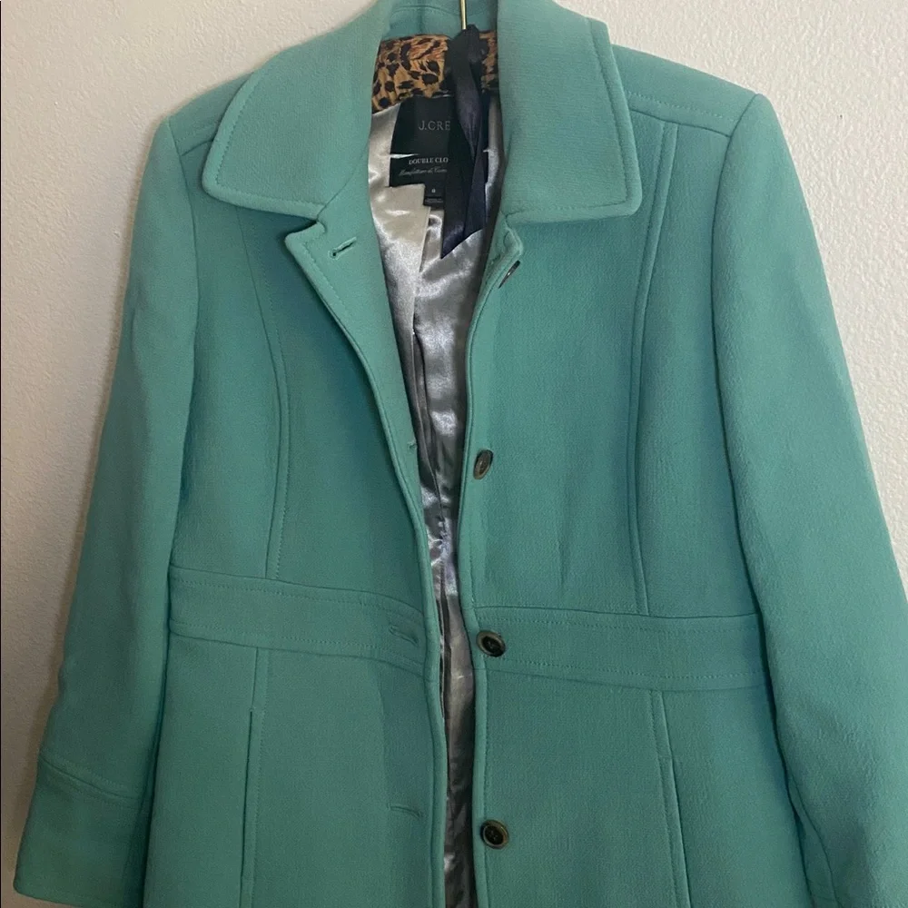 J. Crew Classic Lady Day Coat Italian Double Cloth with Thinsulate
